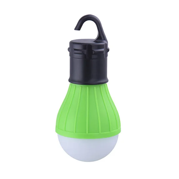 Soft Light Portable Hanging Hook 3LED Light Bulb Camping