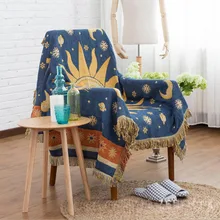 Ретро стиль, вязаный диван, полотенце, одеяло, Солнцезащитный чехол, одеяло для гостиной, спальни, мягкий ковер, покрывало, скатерть