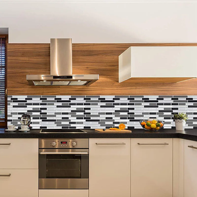 Mosaic Tile Wall Sticker Self-adhesive Decal Home Kitchen Bathroom Mural DIY Kitchen Bathroom Home Wall Decal Sticker Vinyl 3D Mosaic Tile Wall Sticker Self-adhesive Decal Home Kitchen Bathroom Mural DIY Kitchen Bathroom Home Wall Decal Sticker Vinyl 3D