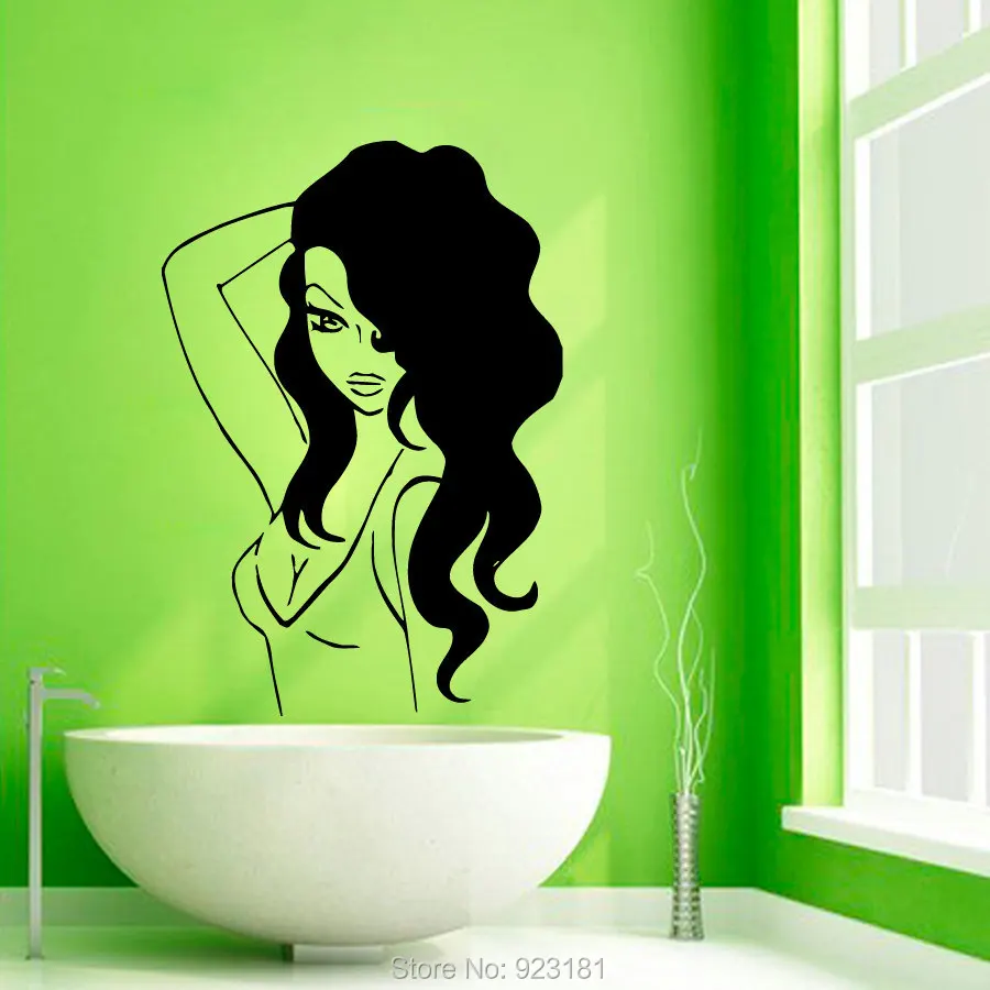 Hair Salon Wall Decor -font-b-hair-b-font-girl-model-font-b-hairdressing-b-font-beauty-font-b Hair Salon Wall Decor -font-b-hair-b-font-girl-model-font-b-hairdressing-b-font-beauty-font-b