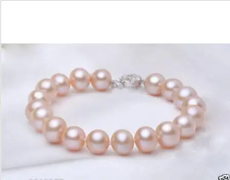 

Wholesale price 16new ^^^^Genuine 8-9mm purple Freshwater pearl bracelet 7.5