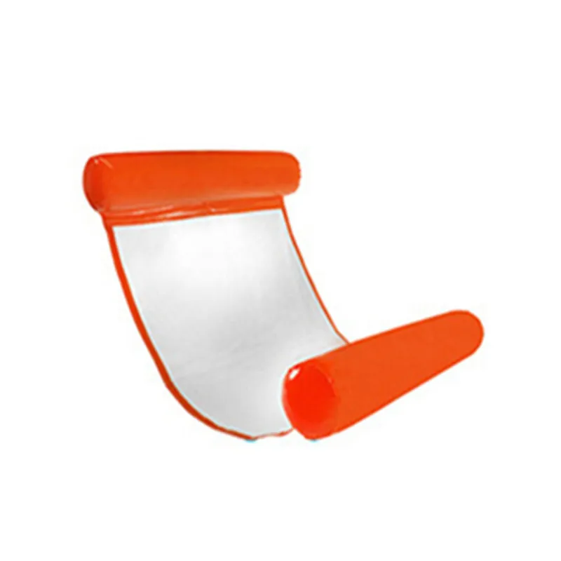 Переносные ванны 130*73 см, складное кресло для отдыха, плавающие надувные ванны, водные игры для взрослых, бассейн, плоты, подарки - Цвет: Orange
