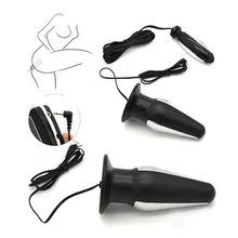 Electric Shock Medical Themed Anal Plug Unisex Sex Toys Prostate Massager Butt Plug Electro Anal Sex Toys Accessory Anus Stopper newest sex toys for men electric penis shock anal plug butt plug electro vaginal stimulator massage medical themed toys sex shop