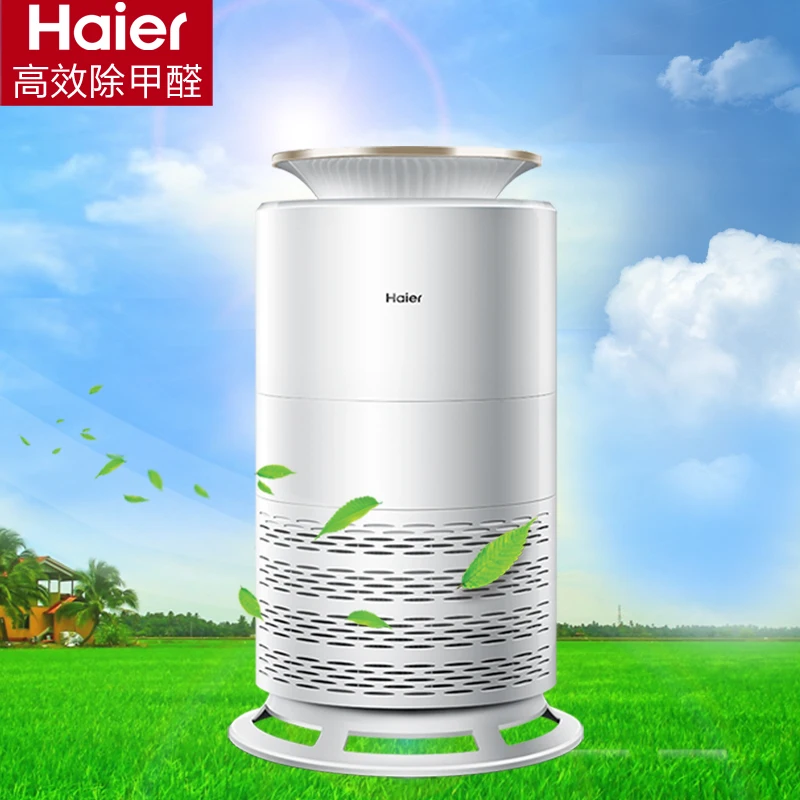 

Haier Air Purifier Home Bedroom Negative Ions Intelligent Removal of Formaldehyde Smog PM2.5 and Secondhand Smoke Fresher