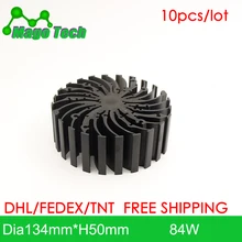 Ø134*50 мм модульный светодиодный Звездный кулер для низкого и высокого зональное освещение led Grow Light радиатор 36 монтажные отверстия для всех марок COB