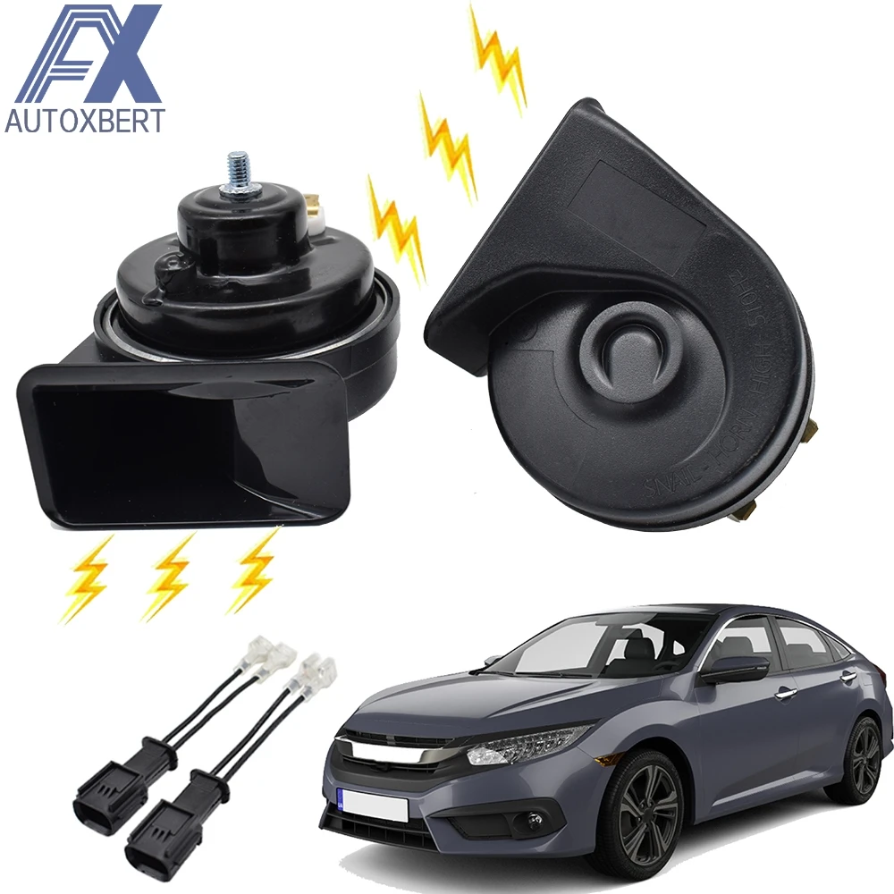 1 комплект Улитка гудок для Honda Civic MK10 2016 2020 12 в 410/510 Гц высокий низкий шаг