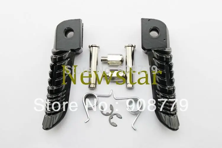 Новые Передние Подножки для ног Suzuki GSXR 600/750 2004 2005 2006 2007 Черный Гарантировано 100% |