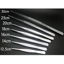 2 мм удлиняющий Пинцет из нержавеющей стали медицинский круглый зубчатый Пинцет водяные сорняки Пинцет Спецификация партии