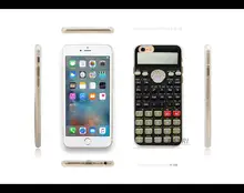 Camo Series Scientific calculator Print Hard Transparent Clear Case Cover for iPhone 4s 5 5s SE 6 6s Plus 6+