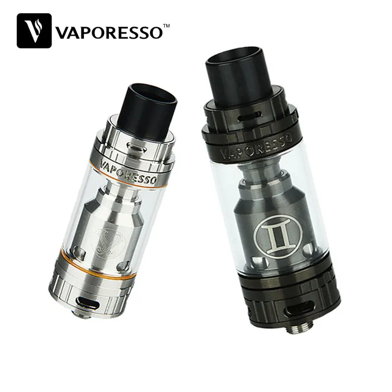 Original Vaporesso Gemini RTA Atomozer 3ml Tank Capacity With Top Filling 510 Drip Connector Gemini RTA