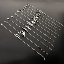 Горячая мода круглый подвесной амулет животное звезда браслет браслеты украшения подарки дружба NS210