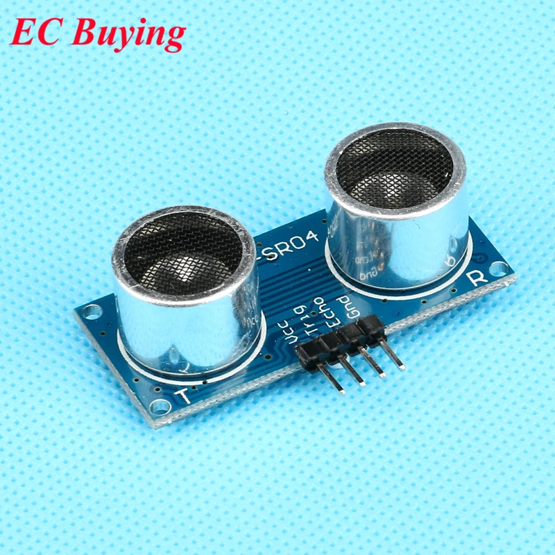 

HC-SR04 Ultrasonic Module Distance Measuring Transducer Sensor for Arduino Samples HC-SR04-P Sensor Module Without Oscillator