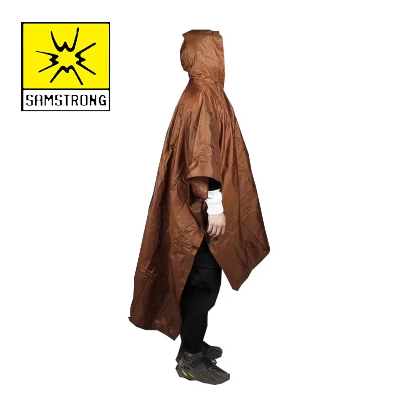 buy Samstrong Outdoor Raincoat Floor Mat Rain Cover Picnic Beach Poncho Moisture proof Water Resistant Portable Tent Bottom