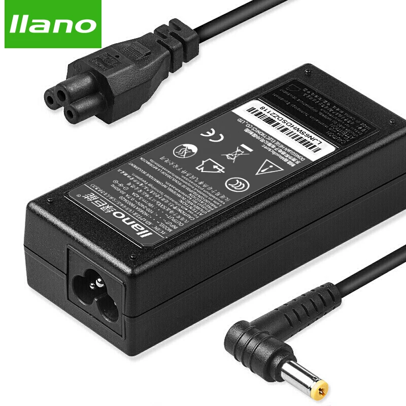 Llano 19 V 3.42A 65 Вт для acer ноутбук зарядное устройство для ноутбука Для адаптер переменного тока для ноутбука E1-471G/V5-431P/V5-473/PA-1650-86 адаптер питания
