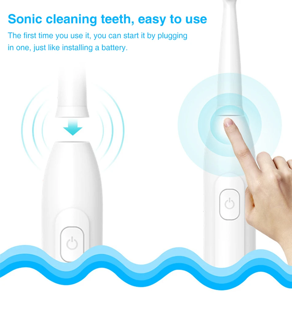 Электрическая зубная щетка Глубокая очистка ультразвуковая Автоматическая Sonicare уход за зубами оральный отбеливательный Портативный