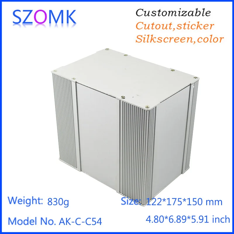 1 pcs, 122*175*150mm aluminum enclosure for electronics control box electronic aluminum project box extrusion aluminum box 1 pcs, 122*175*150mm aluminum enclosure for electronics control box electronic aluminum project box extrusion aluminum box