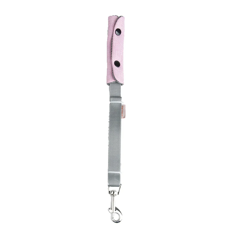 Leash Pink Дышащий жилет для собак, поводок, Светоотражающий Поводок для домашних животных, ремни для маленьких и средних собак, мягкий нагрудный ремень для щенков, аксессуары для домашних животных - Цвет: Leash Pink