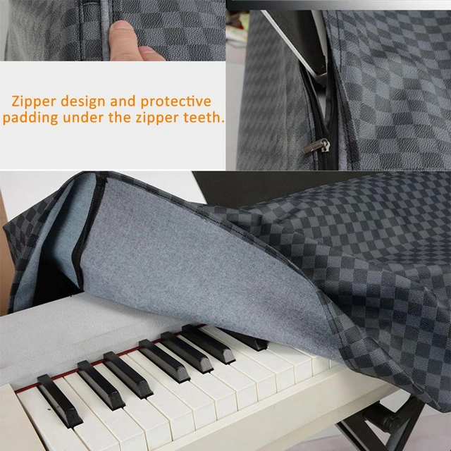 Universal Keyboard & Digital Piano Dust Cover For 88 Keys, Book-stand  Opening, Premium