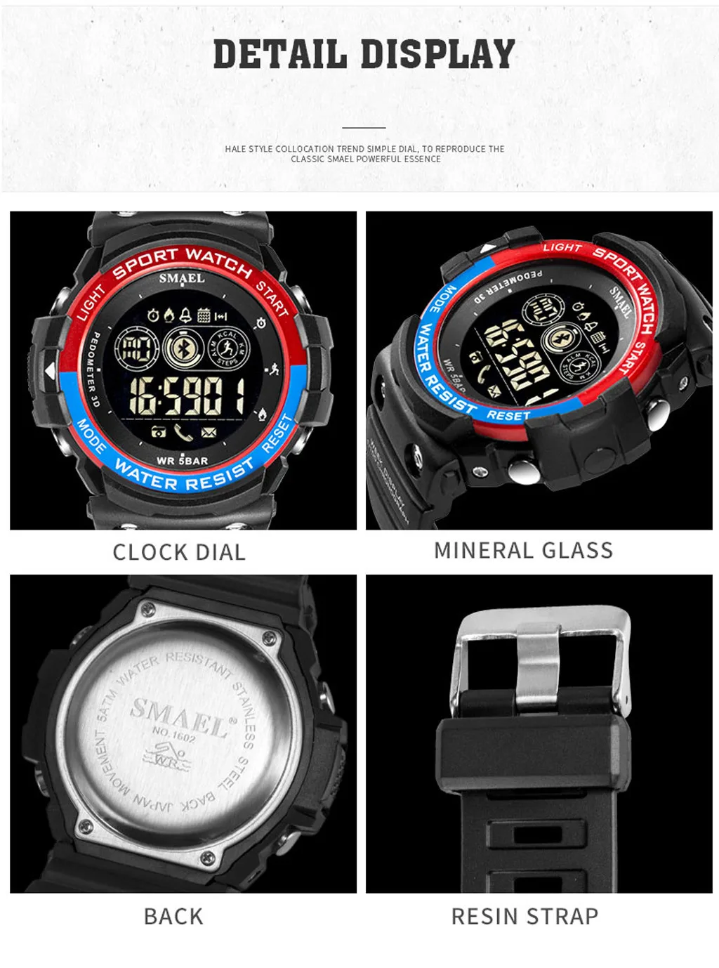 SMAEL, мужские часы, модные, военные, для бега, Bluetooth, светодиодный дисплей, спортивные часы, мужские, s, наручные часы, цифровые, Relogio, спортивные, Masculino