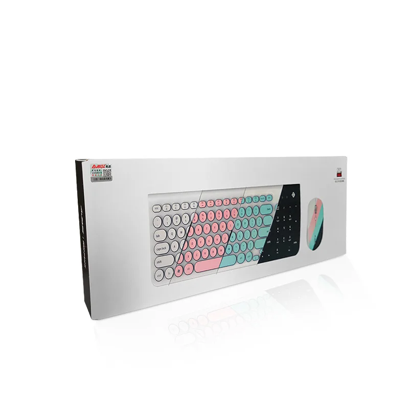 Клавиатура Ajazz 325i игровая ультратихая 96 клавиш 2 4 ГГц в стиле ретро|keyboard gaming