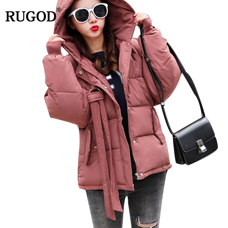 RUGOD 2018 Winter font b Jacket b font and Coats font b Women b font Casual