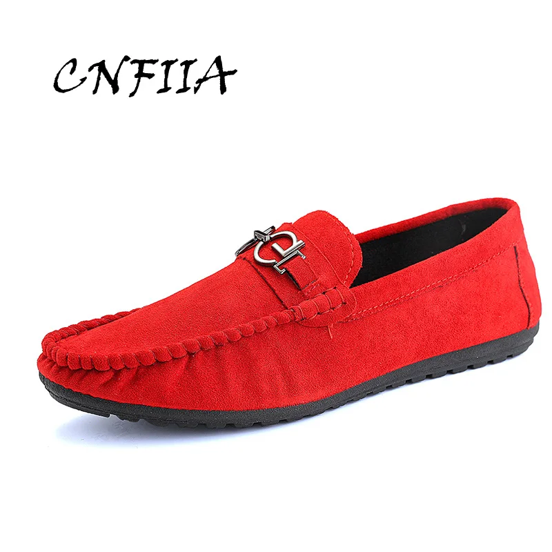Daim gray Mode En Mocassins Rouge Hot red Marche Pas Hommes Black Shoes Cher Lumière Vente Cnfiia Shoes 2018 Chaussures Shoes Noir Gris Nouveau Hq6tIf