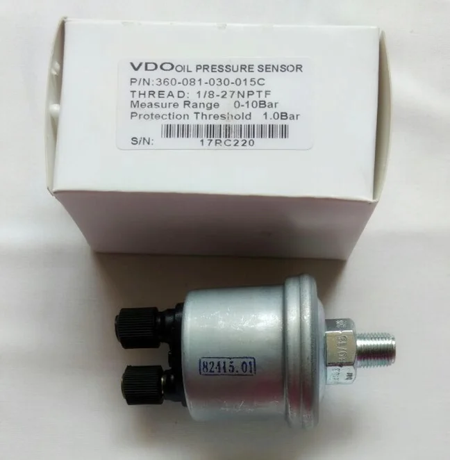 

VDO Universal Oil Pressure Sensor 1/8-27 NPTF for engine 0 to 10 Bars