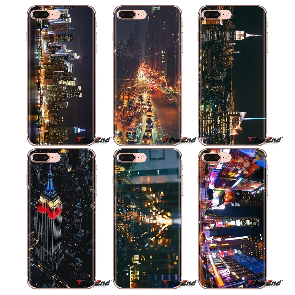 Чехол для телефона Manhattan New York City NIGHT USA Huawei Nova 2 3 2i 3i Y6 Y7 Y9 Prime Pro GR3 GR5 2017 2018 2019 Y5II Y6II |