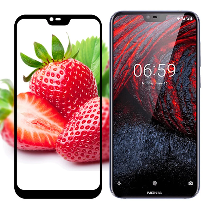 

Case On For Nokia 2.1 3.1 5.1 6.1 7.1 8.1 Full Cover Tempered Glass Safety Tremp Nokia2.1 Nokia3.1 Nokia5.1. Nokia6.1 Nokia7.1