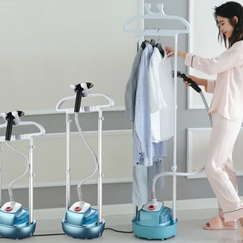 

Double Pole Vertical 1900W 10 Gear 2.2L Steam Tank Garment Steamer Iron Electric Clothes Ironing Machine Big Steam Handheld