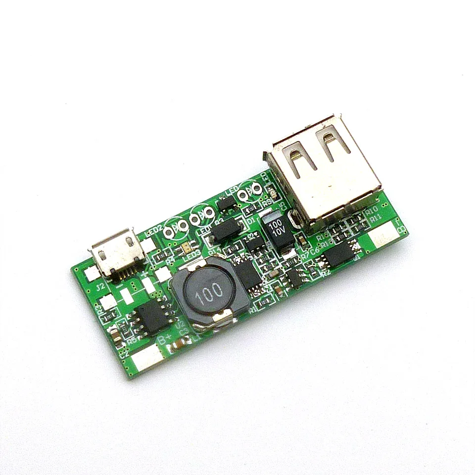 Mobile power supply chip 5V boost board belt recognition module Mobile