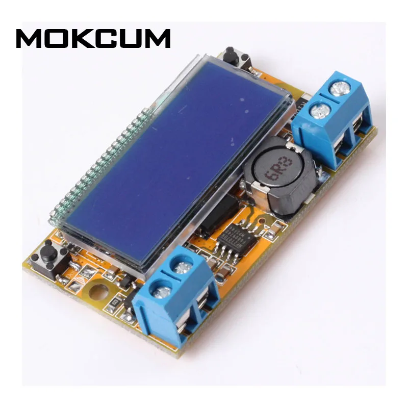 

DC-DC Adjustable Step-down Power Supply Module Voltage Current LCD Liquid Crystal Display 5-32V to 0-16.5V LCD Display Voltmeter