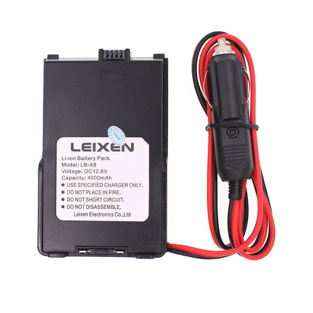 

ANYSECU Car Charger Battery Eliminator for LEIXEN NOTE 25W Portable Two-way Radio