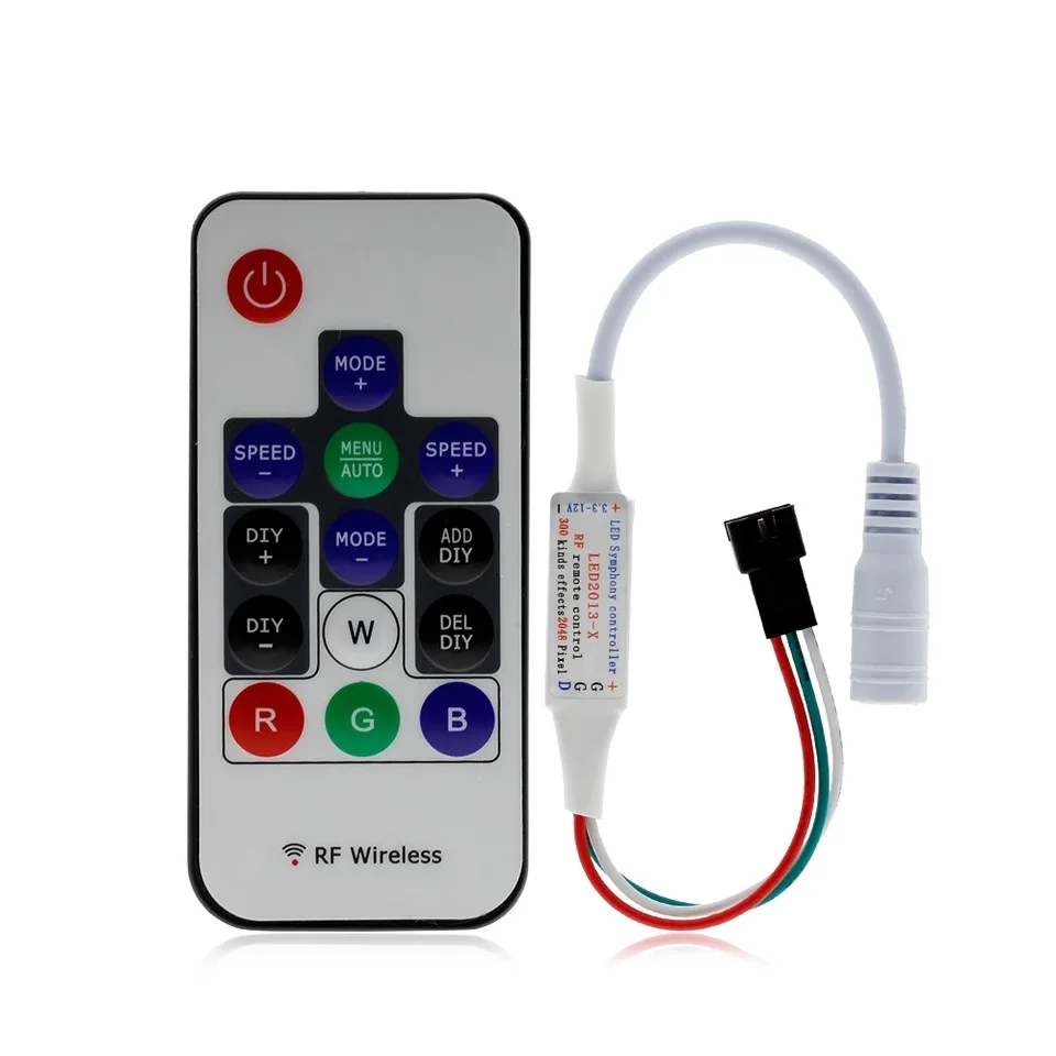 Мини контроллер освесветильник pixel IC strip SP104E/SP002E/SP103E для WS2811 WS2812 1903 16703 Strip