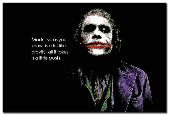 Dark Knight Joker Quotes Qunexc Don't Be Madness Joker Quote Motivational Art Silk Poster The Dark  Knight Rises 24X36Inch|Posters Posters|Dark Knight Postermotivational Quotes  - Aliexpress