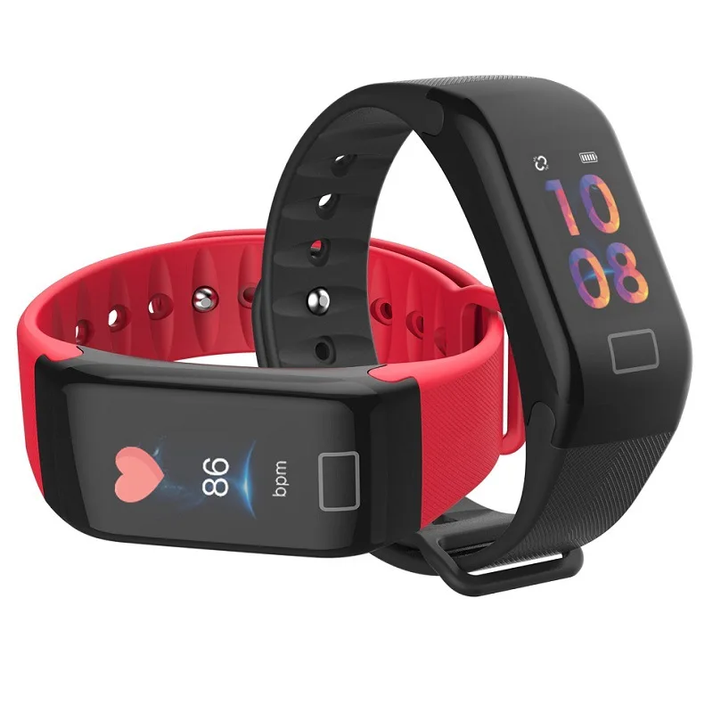 EXRIZU F1S Smart Wristband Blood Pressure Heart Rate Monitor Smart Bracelet Women Men Sport Band Fitness Tracker for Android iOS EXRIZU F1S Smart Wristband Blood Pressure Heart Rate Monitor Smart Bracelet Women Men Sport Band Fitness Tracker for Android iOS