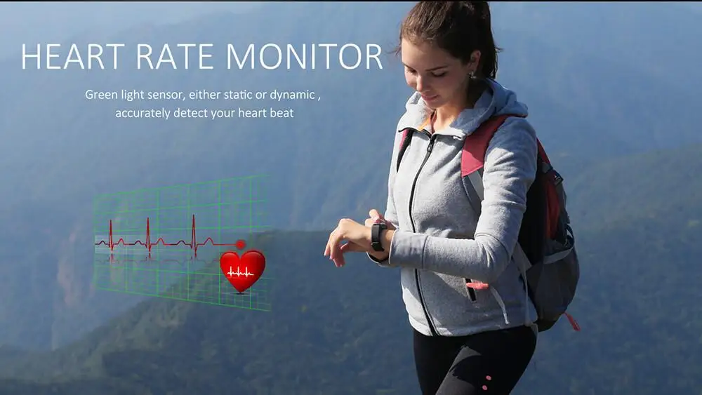 NO.1 F1 Smart band PK XIAOMI MI BAND 2 (22)