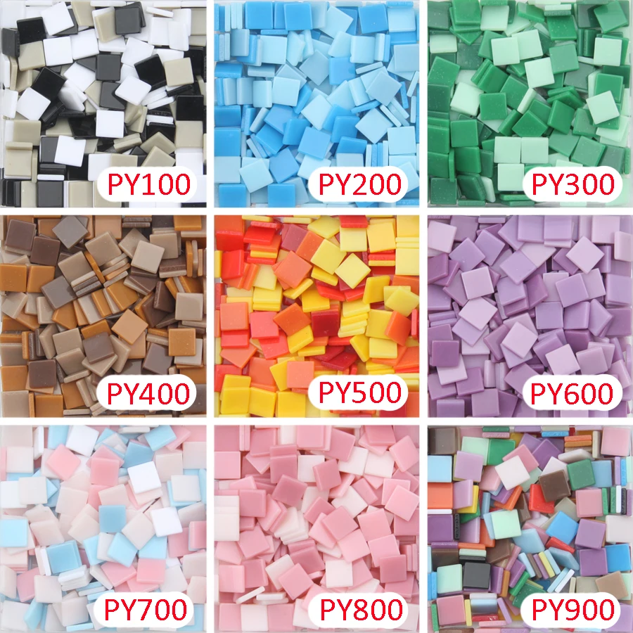 

200 PCS of 1cm Acrylic DIY Mosaic