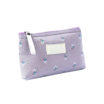 

Hot Selling Women Travel Cosmetic Bag Brush Organizer Printing Zipper Toiletry Case Lady Makeup Bags -B5