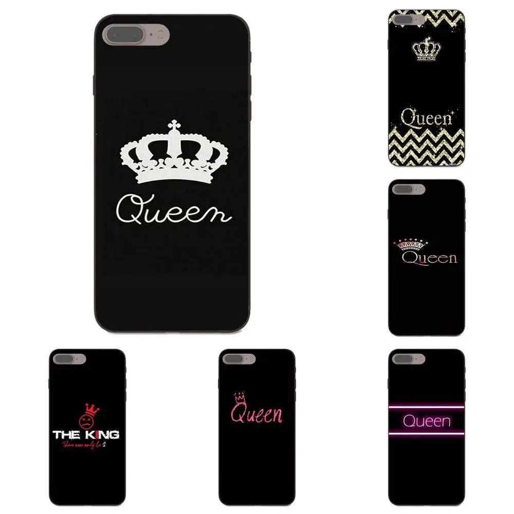 

Soft Hotsales For Galaxy C5 C7 J1 J2 J3 J330 J5 J6 J7 J730 2017 Ace Core Duo Max Mini Plus Prime Pro King & Queen Crown Lover