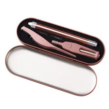 Горячая Светодиодный светильник для удаления ушей клипса для чистки носа детский ушной Пинцет для чистки носа набор