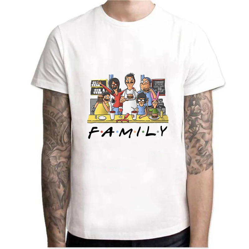 The New Bobs Burgers pattern Tops Men/women Fashion Cartoon T-shirt Casual Harajuku t shirt Funny Male/female white camisetast The New Bobs Burgers pattern Tops Men/women Fashion Cartoon T-shirt Casual Harajuku t shirt Funny Male/female white camisetast
