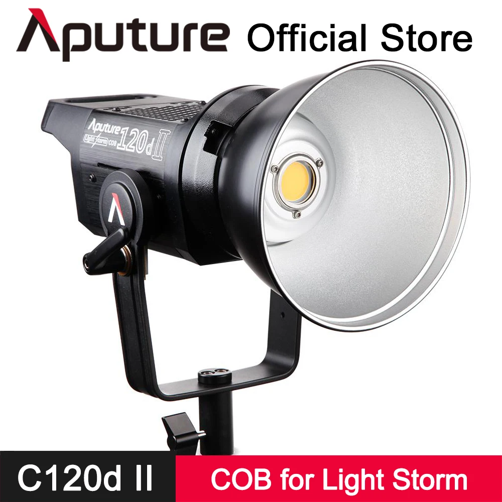 

Aputure LS C120D II COB Light DMX Control Professional Photo Film Light Studio Continuous Lighting 5 Lighting Effects V-mount