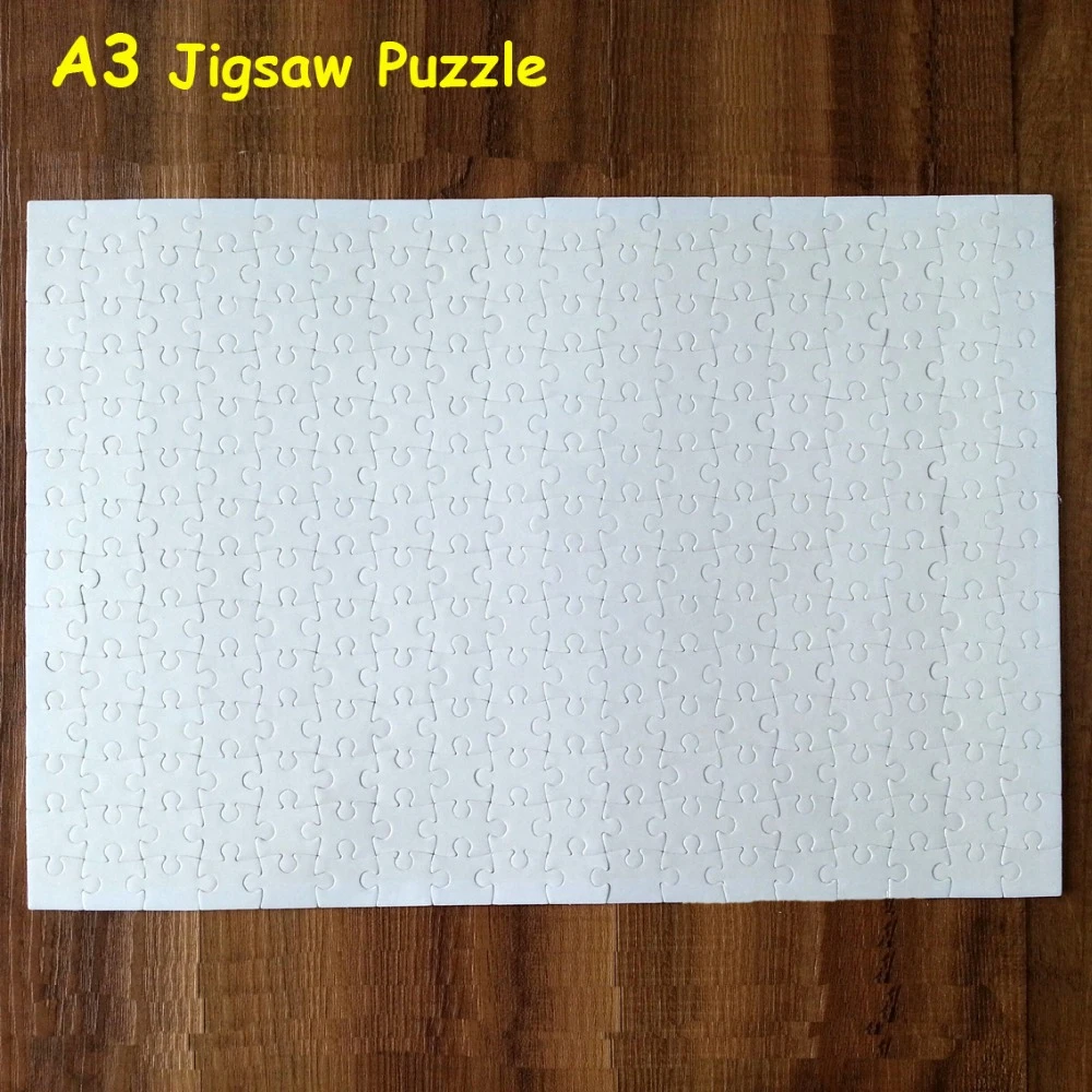 A3 Sublimation Blank Puzzle DIY Craft Jigsaw Puzzle Trtansfer FREE  SHIPPING| | - AliExpress