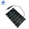 Caja de soporte para batería AA de tamaño 6, soporte de almacenamiento con conector de alimentación DC2.1 para Arduino ► Foto 3/5