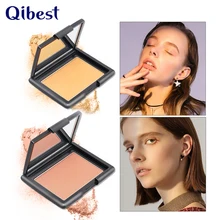 QIBEST Repairing Powder Makeup Waterproof Long Lasting Foundation Concealer Make Up Powder Sweat-resistant Face Makeup Cosmetics