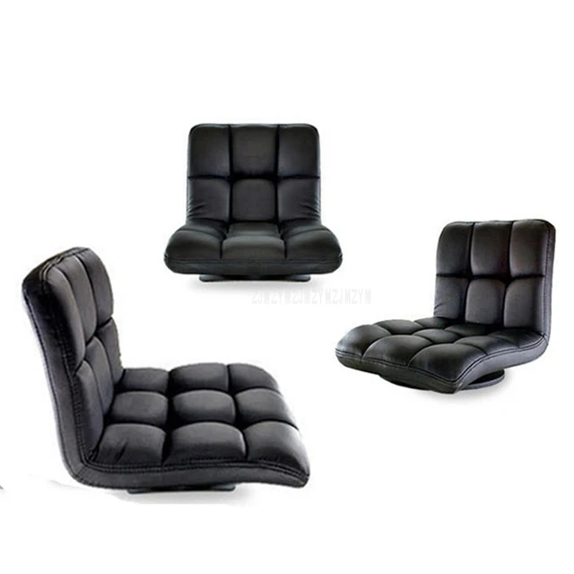Best Offers Modern Living Room Chair Floor Soft Seating Backrest Leather 360 Degree Rotating Japanese Style Legless Chair Home Furniture Best Offers Modern Living Room Chair Floor Soft Seating Backrest Leather 360 Degree Rotating Japanese Style Legless Chair Home Furniture