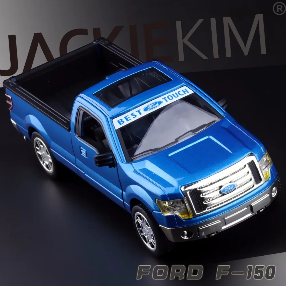 

New High Simulation Exquisite Model Toys MeiZhi Car Styling FORD 2015 F-150 Raptor Pickup Trucks 1:32 Alloy Car Model Best Gifts