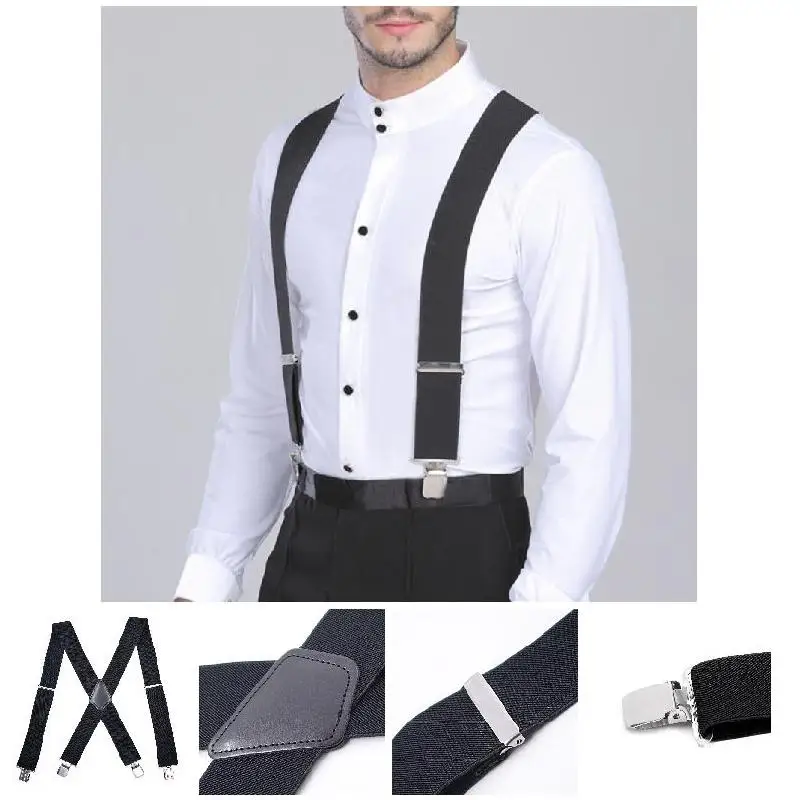 Wide braces for men's trouser Clearance