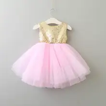 ; новое летнее платье для девочек с блестками и открытой спиной; платье принцессы из тюля с сердечками; детская одежда; SH042